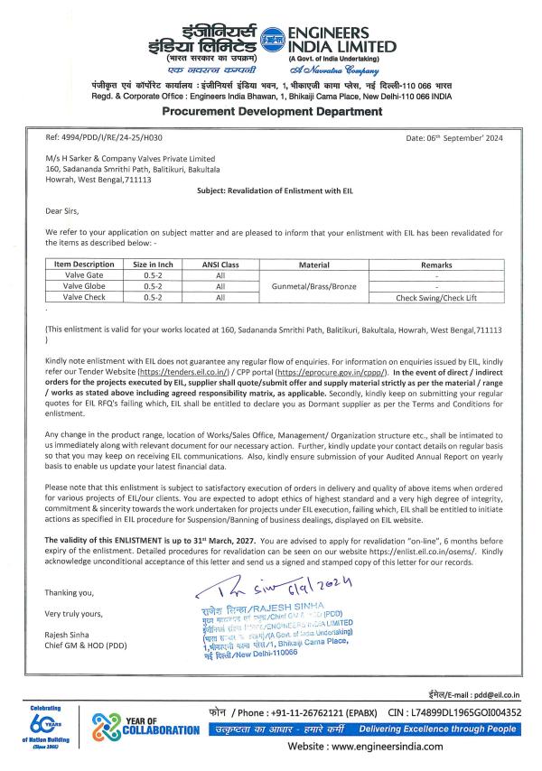 industrial valve manufacturing company in India